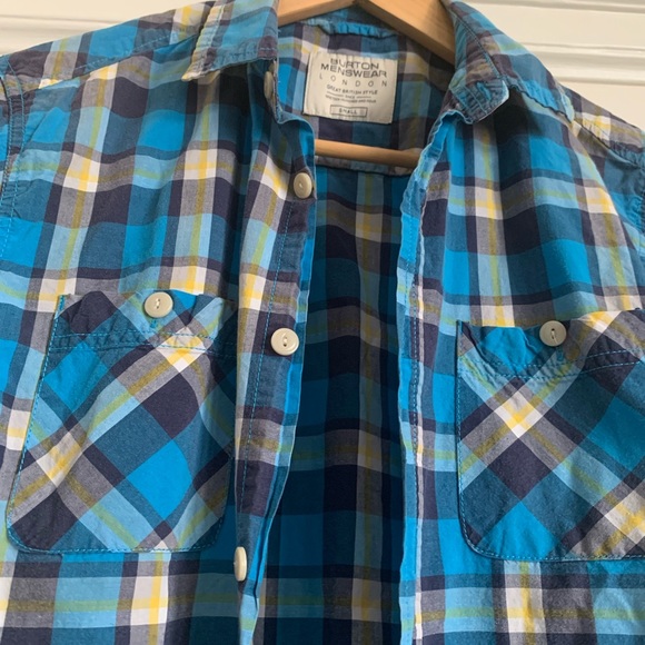 Burton Men’s short sleeve button up size S - Picture 2 of 4